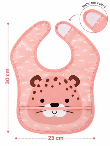 Babador com Bolso Oncinha - Buba