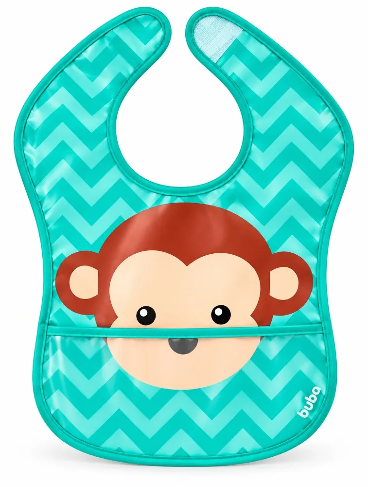 Babador com Bolso Macaco - Buba