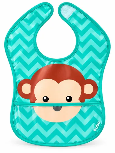 Babador com Bolso Macaco - Buba