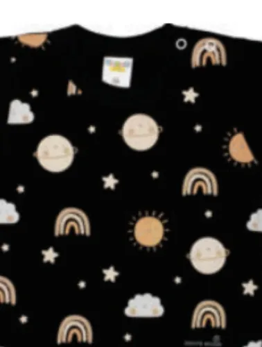 Camiseta Infantil Manga Curta Deserto P - Gente Miúda
