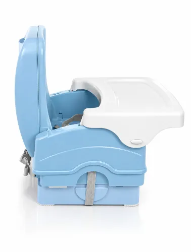 Cadeira de Refeição Portátil Cake Azul - Voyage