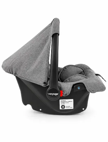 Bebê Conforto Beta Cinza Mesclado - Voyage