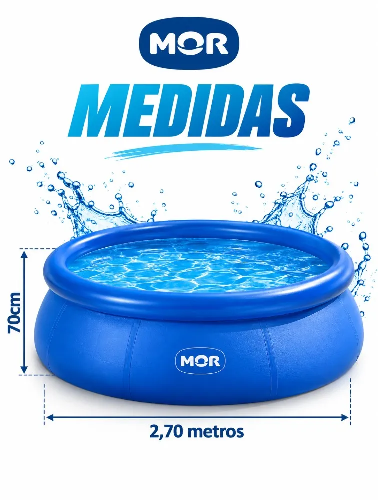 Piscina Inflável 3.400 Litros - MOR