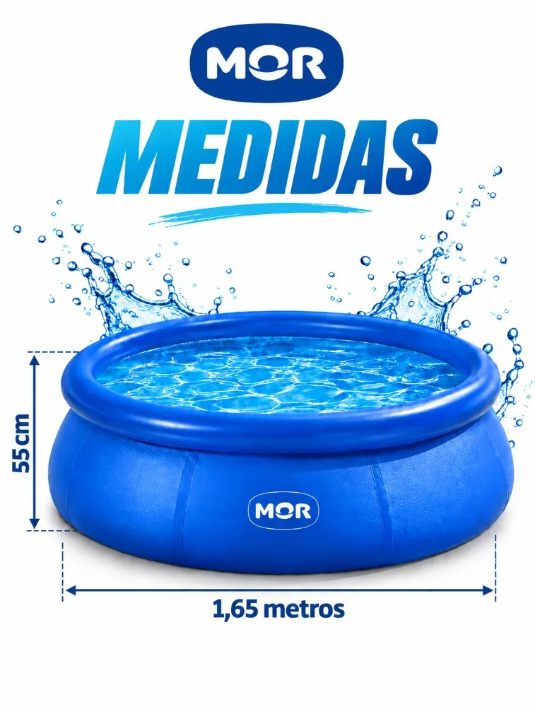Piscina Inflável 1000 Litros - MOR
