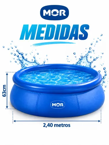 Piscina Inflável 2.400 Litros - MOR