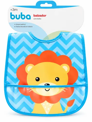 Babador Animal Fun Leão - Buba