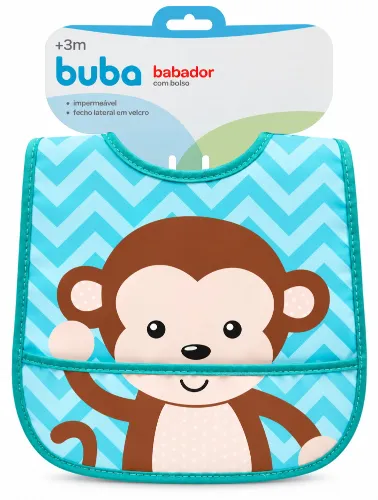 Babador Animal Fun Macaco - Buba
