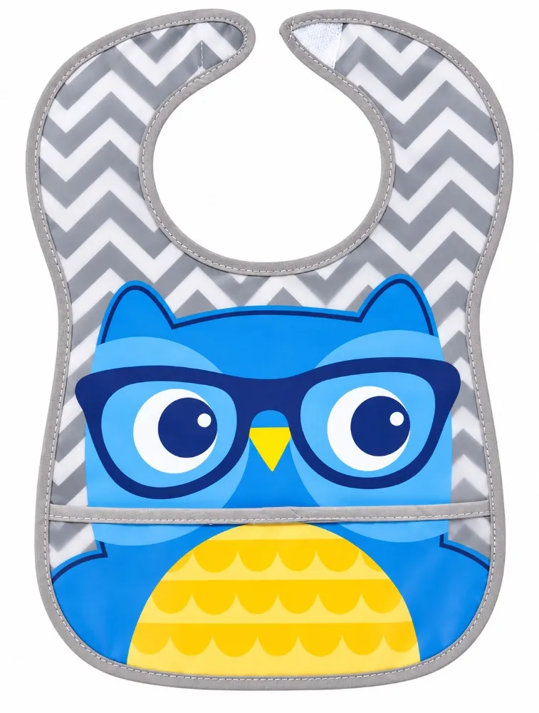 Babador com Bolso Coruja - Buba