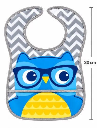 Babador com Bolso Coruja - Buba