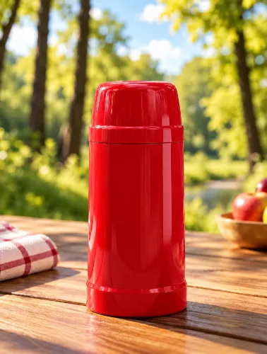 Garrafa Térmica Mini 250ml Vermelha - Mor