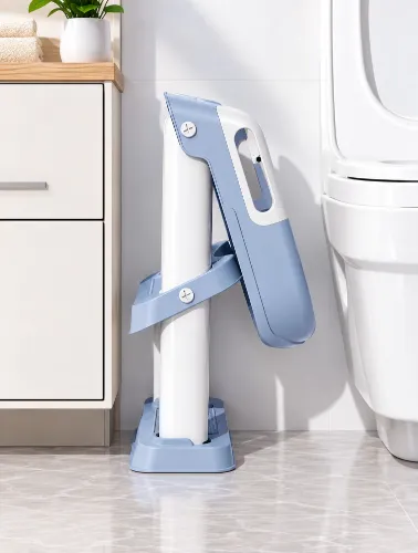 Assento Redutor com Escadinha Azul  - Zippy