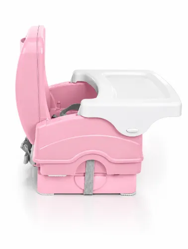 Cadeira de Refeição Portátil Cake Rosa - Voyage