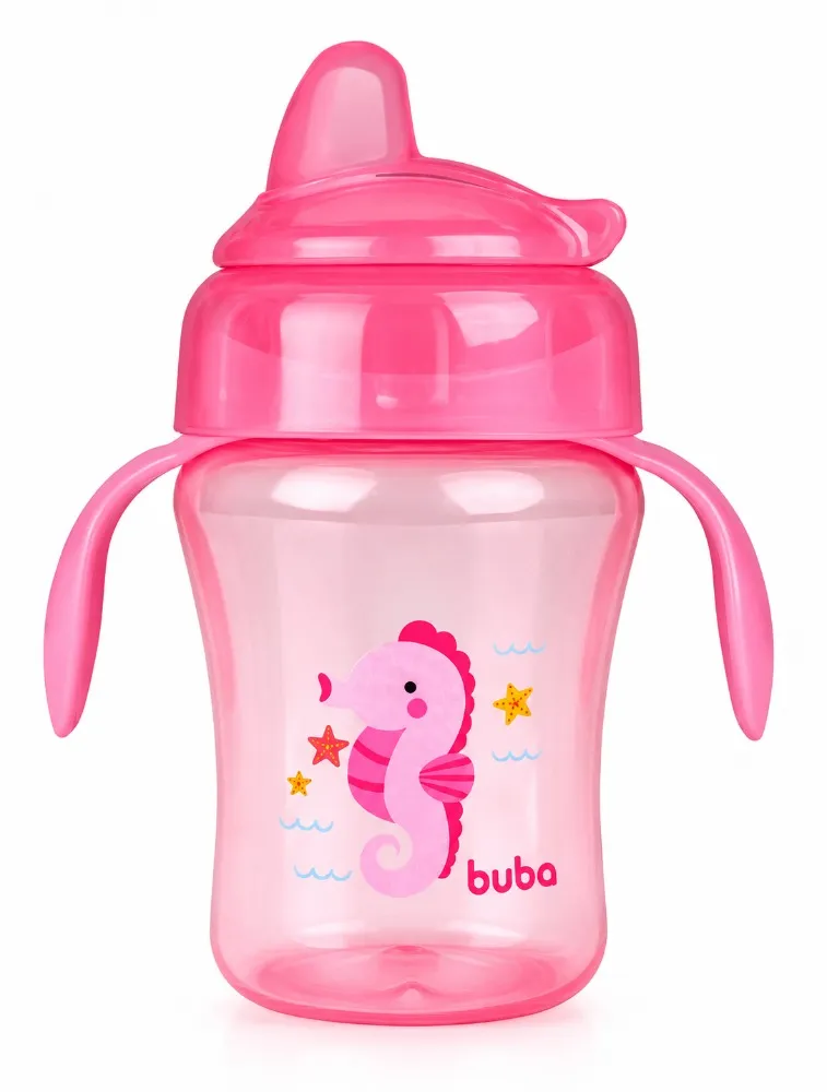 Copo Fundo do Mar Rosa - Buba