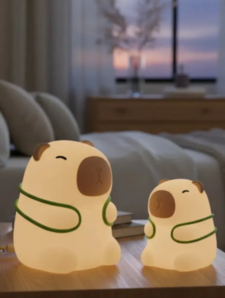Luminária de Mesa Infantil Capivara
