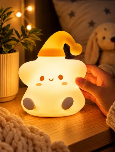 Luminária de Mesa Infantil Estrela