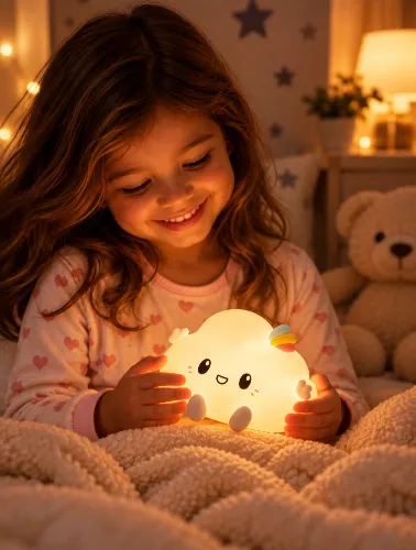 Luminária de Mesa Infantil Nuvem