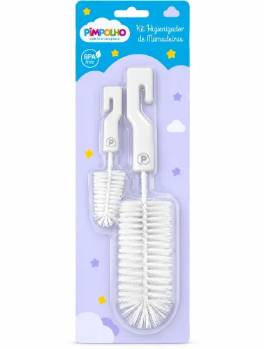 Kit Higienizador de Mamadeiras Branco - Pimpolho