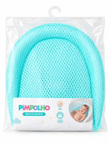 Rede para Banheira Infantil Azul - Pimpolho