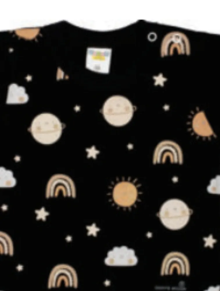 Camiseta Infantil Manga Curta Deserto P - Gente Miúda