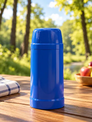 Garrafa Térmica Mini 250ml Azul - Mor