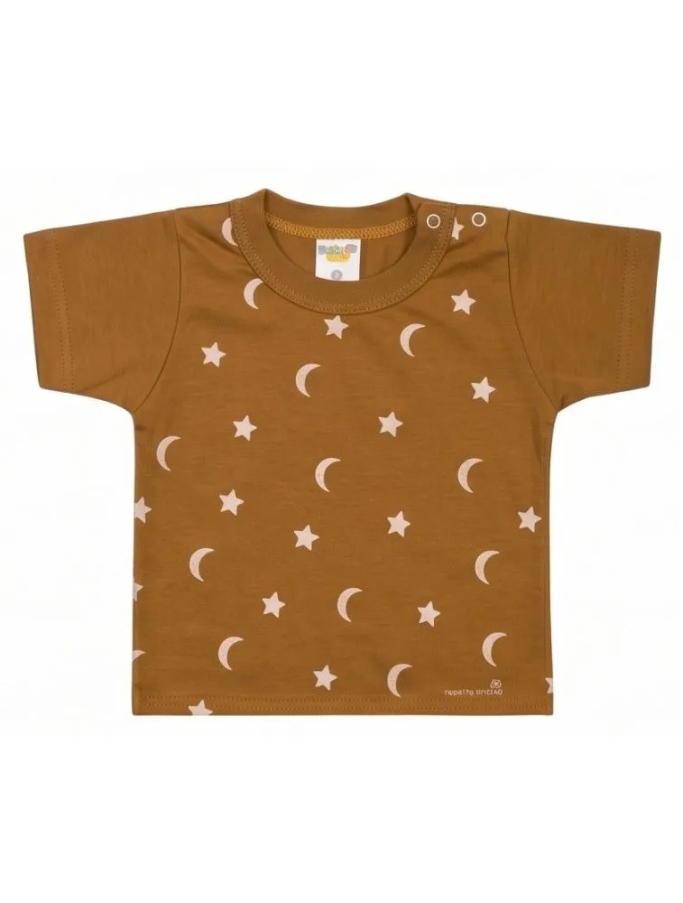 CAMISETA M/CURTA LUA TERRACOTA M REF.268 - GENTE MIUDA