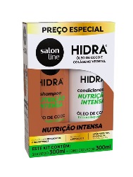 SALON LINE HIDRA KIT SH/COND 300ML COCO 95407