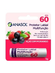 ANASOL PROT LABIAL FPS60 5G ACAI MORANGO