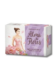 ALMA FLORES SABONETE 130G BAUNILHA