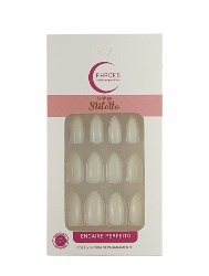 FHACES UNHAS STILETTO NATURAL