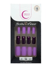 FHACES UNHAS BRILHO E FOSCO LILAS