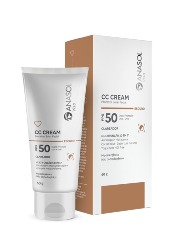 ANASOL CC CREAM FACIAL FPS50 60G  ESCURO