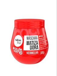 SALON LINE #TODECACHO MASC 300G MATIZ VERMELHO CE