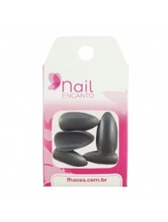 FHACES UNHAS NAIL ENCANTO STILETTO PRATA