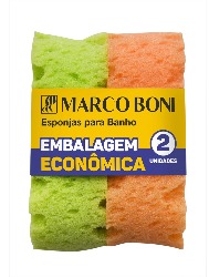 MARCO BONI ESPONJA BANHO SOFT 2UN