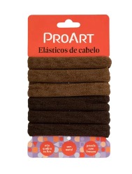 PROART ELASTICO MARROM 6 UNIDADES