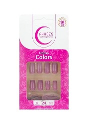 FHACES UNHAS NAIL ENCANTO COLORS ROSA