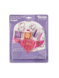 FENZZA PALETA DE SOMBRAS BATOM E GLOSS TEEN ANGEL