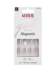 FIRST KISS  KNY GEL FANTASY MAGNETIC NAILS - CRYSTAL