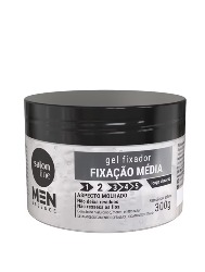SALON LINE MEN ESSENCE GEL CONDICIONADOR FIXACAO MEDIA 300GR