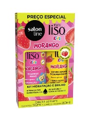 SALON LINE MEU LISO SHAMPOO 300ML + CONDICIONADOR 200ML MORAN