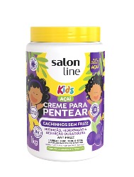 SALON LINE CREME PENTEAR CONDICIONADOR KIDS ACAI CACHINHOS
