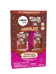 SALON LINE #TODECACHO KIT SHAMPOO 300ML + CONDICIONADOR 200ML