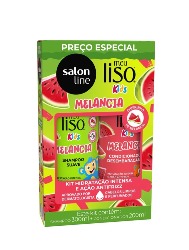 SALON LINE MEU LISO SHAMPOO 300ML + CONDICIONADOR 200ML MELAN