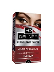 HD DELINEA KIT HENNA MARROM 1,25GR
