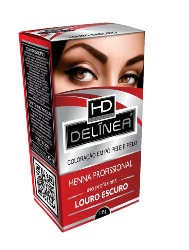 HD DELINEA KIT HENNA LOURO ESCURO 1,25GR
