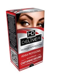 HD DELINEA KIT HENNA CAST ESCURO 1,25GR