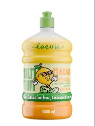 SALVATORE FRUIT MARACUJA SUAVE MASCARA 3 EM 1 LAEVIA 1L