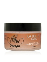 LA BELLE PARIS ESFOLIANTE FACIAL E CORPORAL 240G 240G PAPAYA