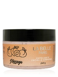 LA BELLE PARIS ESFOLIANTE FACIAL E CORPORAL 240G PESSEGO