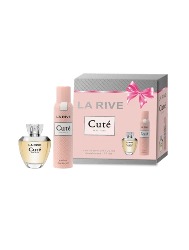 PERDUME LA RIVE KIT CUTE FEM EDP 100ML DESOD 150ML